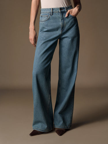 Джинсы Wide Leg 415