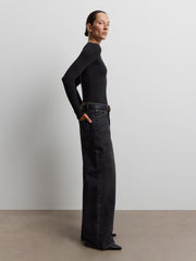 Джинсы Wide Leg Candiani 431