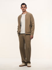 Кардиган Casual Friday из шерсти и хлопка