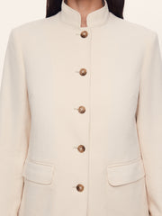 Жакет из фактурного хлопка