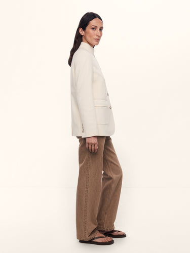 Жакет из фактурного хлопка