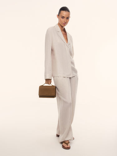 Рубашка-жакет Santorini льняная