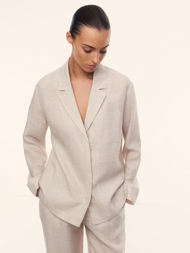 Рубашка-жакет Santorini льняная