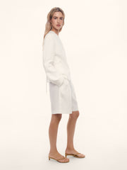 Бермуды Aurelia из плотного льна