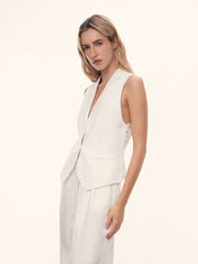 Жилет Aurelia из плотного льна