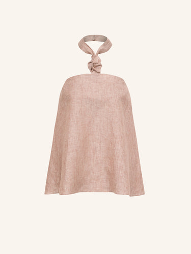 Топ Gelato из тонкого льна