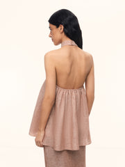 Топ Gelato из тонкого льна