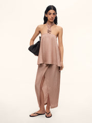 Топ Gelato из тонкого льна