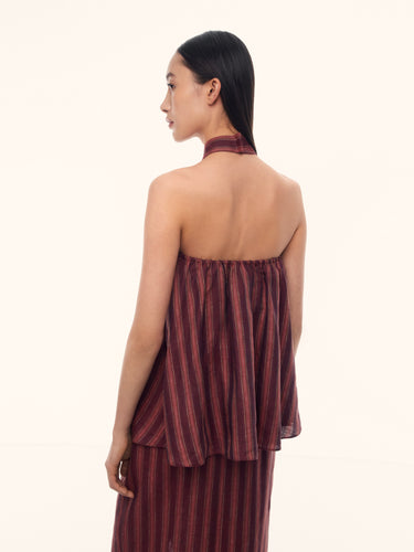 Топ Sorbet из тонкого льна