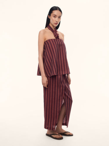 Топ Sorbet из тонкого льна