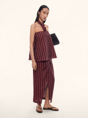 Топ Sorbet из тонкого льна