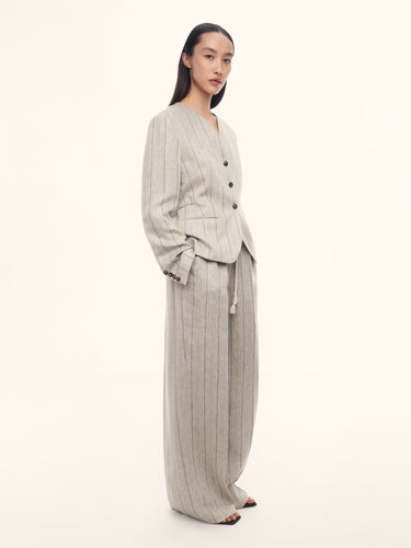 Брюки Aurelia из плотного льна