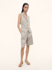 Бермуды Aurelia из плотного льна