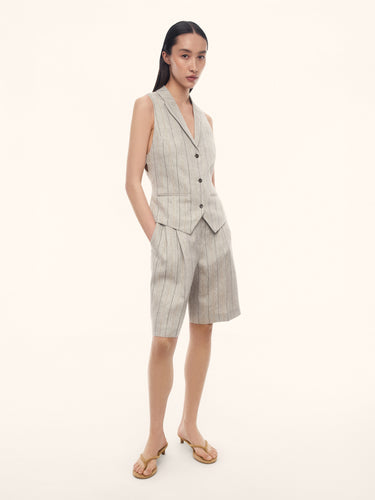 Бермуды Aurelia из плотного льна