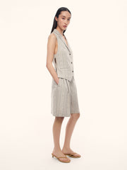 Бермуды Aurelia из плотного льна