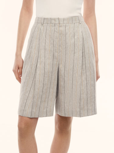 Бермуды Aurelia из плотного льна