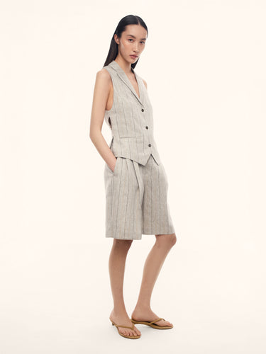 Жилет Aurelia из плотного льна