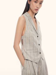 Жилет Aurelia из плотного льна