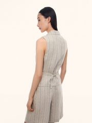 Жилет Aurelia из плотного льна