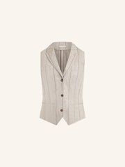 Жилет Aurelia из плотного льна