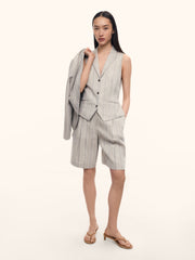 Жилет Aurelia из плотного льна