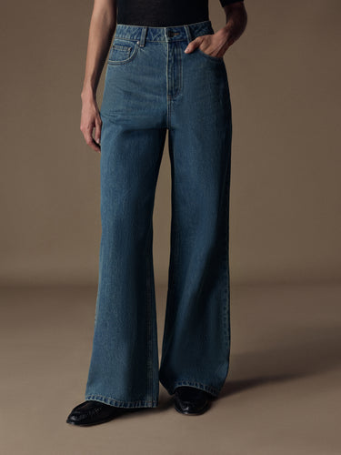 Джинсы Wide Leg 415